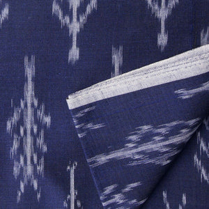 Mercerised Ikat Pochampally Handloom Cotton Fabric