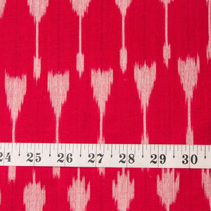 Precut 0.75 meters -Ikat Pochampally Woven Cotton Fabric