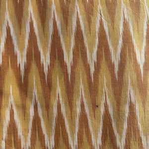 Precut 1 meter -Ikat Pochampally Woven Cotton Fabric