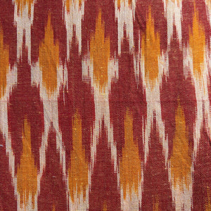 Precut 1 meter -Ikat Pochampally Woven Cotton Fabric