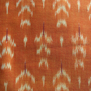 Precut 1 meter -Ikat Pochampally Woven Cotton Fabric