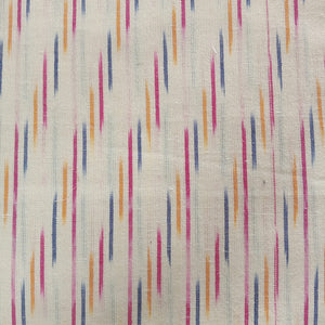Precut 1 meter -Ikat Pochampally Handloom Cotton Fabric