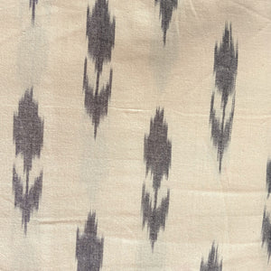 Precut 0.75 meters  -Ikat Pochampally Handloom Cotton Fabric