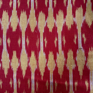 Precut 1 meter -Ikat Pochampally Handloom Cotton Fabric