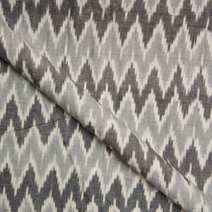 Mercerised Ikat Pochampally Woven Cotton Fabric
