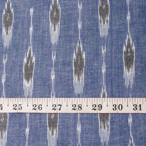 Precut 1 meter -Ikat Pochampally Woven Cotton Fabric