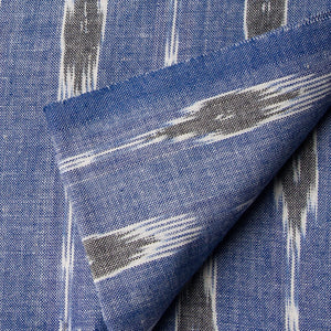Precut 1 meter -Ikat Pochampally Woven Cotton Fabric