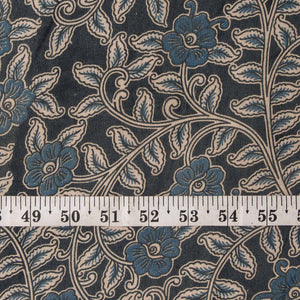 Precut 0.25 meters -Kalamkari Screen Printed Cotton Fabric