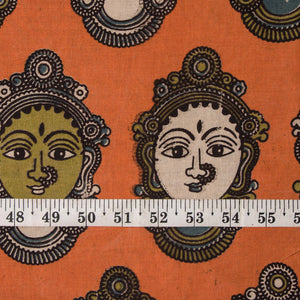 Precut 0.25 meters -Kalamkari Screen Printed Cotton Fabric