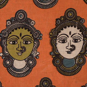 Precut 0.25 meters -Kalamkari Screen Printed Cotton Fabric