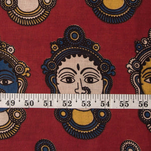 Precut 0.25 meters -Kalamkari Screen Printed Cotton Fabric