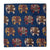 Maroon and blue Kalamkari Screen Printed Cotton Fabric  with Elephant print