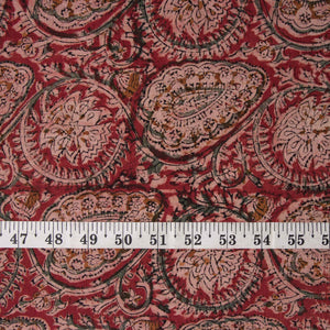 Kalamkari Handblock Printed Cotton Fabric