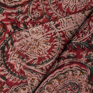 Kalamkari Handblock Printed Cotton Fabric