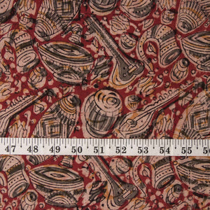 Kalamkari Handblock Printed Cotton Fabric