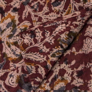 Precut 0.25 meters -Kalamkari Handblock Printed Cotton Fabric