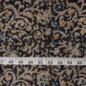 Precut 0.25 meters -Kalamkari Handblock Printed Cotton Fabric