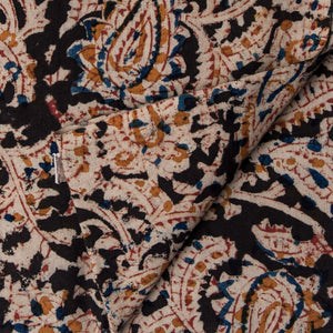 Precut 0.25 meters -Kalamkari Handblock Printed Cotton Fabric