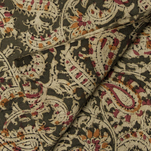 Precut 0.25 meters -Kalamkari Handblock Printed Cotton Fabric