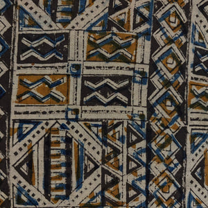 Precut 0.25 meters -Kalamkari Screen Printed Cotton Fabric