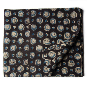 Precut 0.50 meters - Kalamkari Hand Block Printed Cotton Fabric