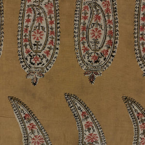 Precut 0.75 meters  -Kalamkari Handblock Printed Cotton Fabric