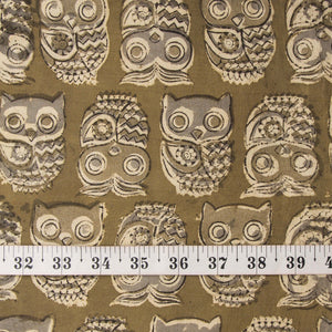 Precut 1 meter -Kalamkari Handblock Printed Cotton Fabric