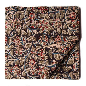 Precut 0.50 meters -Kalamkari Handblock Printed Cotton Fabric