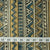 Precut 0.50 meters -Yellow & Blue Kalamkari Handblock Printed Cotton Fabric