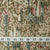 Precut 0.25 meters -Green & Off White Kalamkari Handblock Printed Cotton Fabric 1m