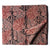 Precut 0.50 meters -Red & Black Kalamkari Handblock Printed Cotton Fabric