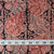 Precut 0.50 meters -Red & Black Kalamkari Handblock Printed Cotton Fabric