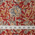 Precut 0.50 meters -Red Kalamkari Handblock Printed Cotton Fabric