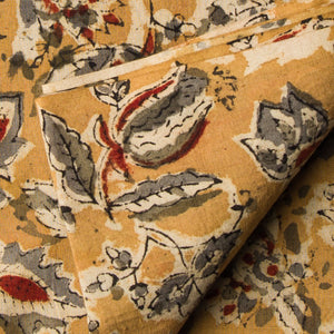 Precut 0.75 meters -Kalamkari Handblock Printed Cotton Fabric