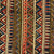Precut 1 meter -Yellow & Red Kalamkari Hand Block Printed Cotton Fabric