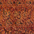 Precut 1 meter -Yellow & Red Kalamkari Hand Block Printed Cotton Fabric