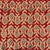 Precut 1 meter -Yellow & Red Kalamkari Hand Block Printed Cotton Fabric