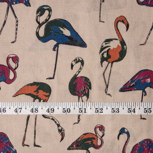 Precut 0.75 meters -Kalamkari Screen Printed Cotton Fabric