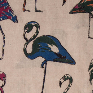 Precut 0.75 meters -Kalamkari Screen Printed Cotton Fabric