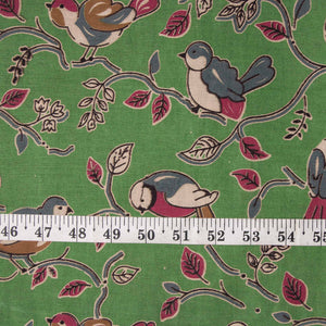 Precut 0.25 meters -Kalamkari Screen Printed Cotton Fabric