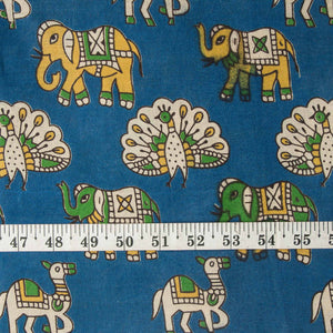 Kalamkari Screen Printed Cotton Fabric