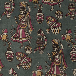 Kalamkari Screen Printed Cotton Fabric