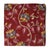 Red Kalamkari Screen Printed Cotton Fabric with floral print
