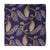 Purple and yellow Kalamkari Screen Printed Cotton Fabric with floral print