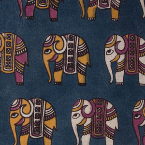 Kalamkari Screen Printed Cotton Fabric