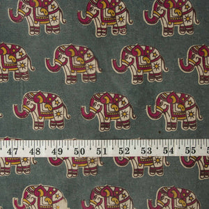 Kalamkari Screen Printed Cotton Fabric