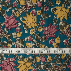 Kalamkari Screen Printed Cotton Fabric