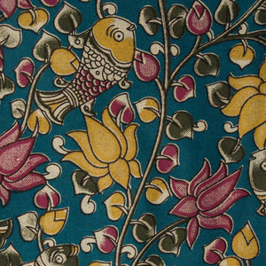 Kalamkari Screen Printed Cotton Fabric