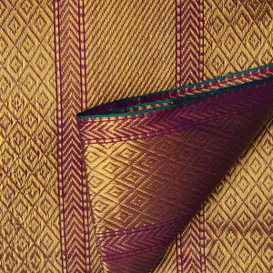 Super Fine South Cotton Fabric with Golden Border