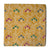 Yellow Kalamkari Screen Printed Cotton Fabric with floral print